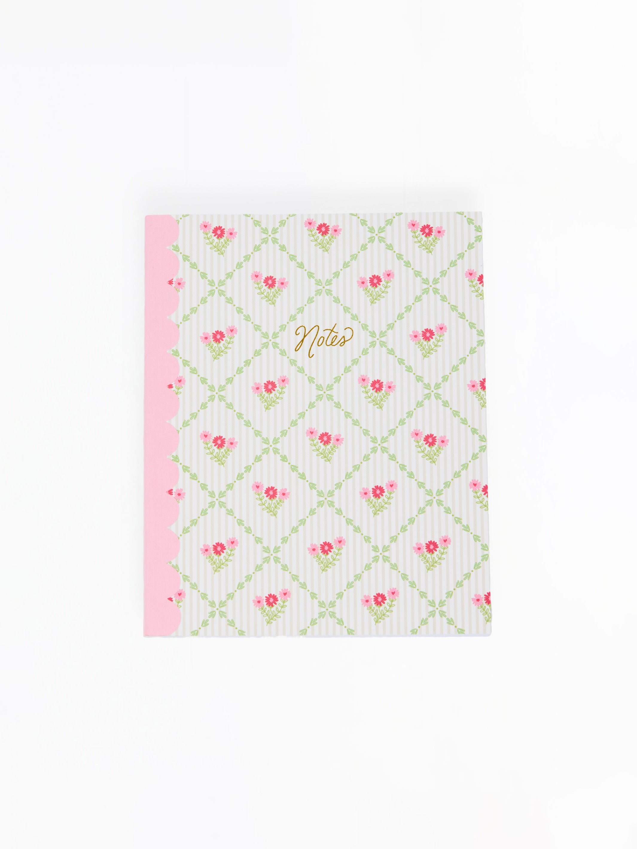 Scallop Notebook | Cottage Trellis