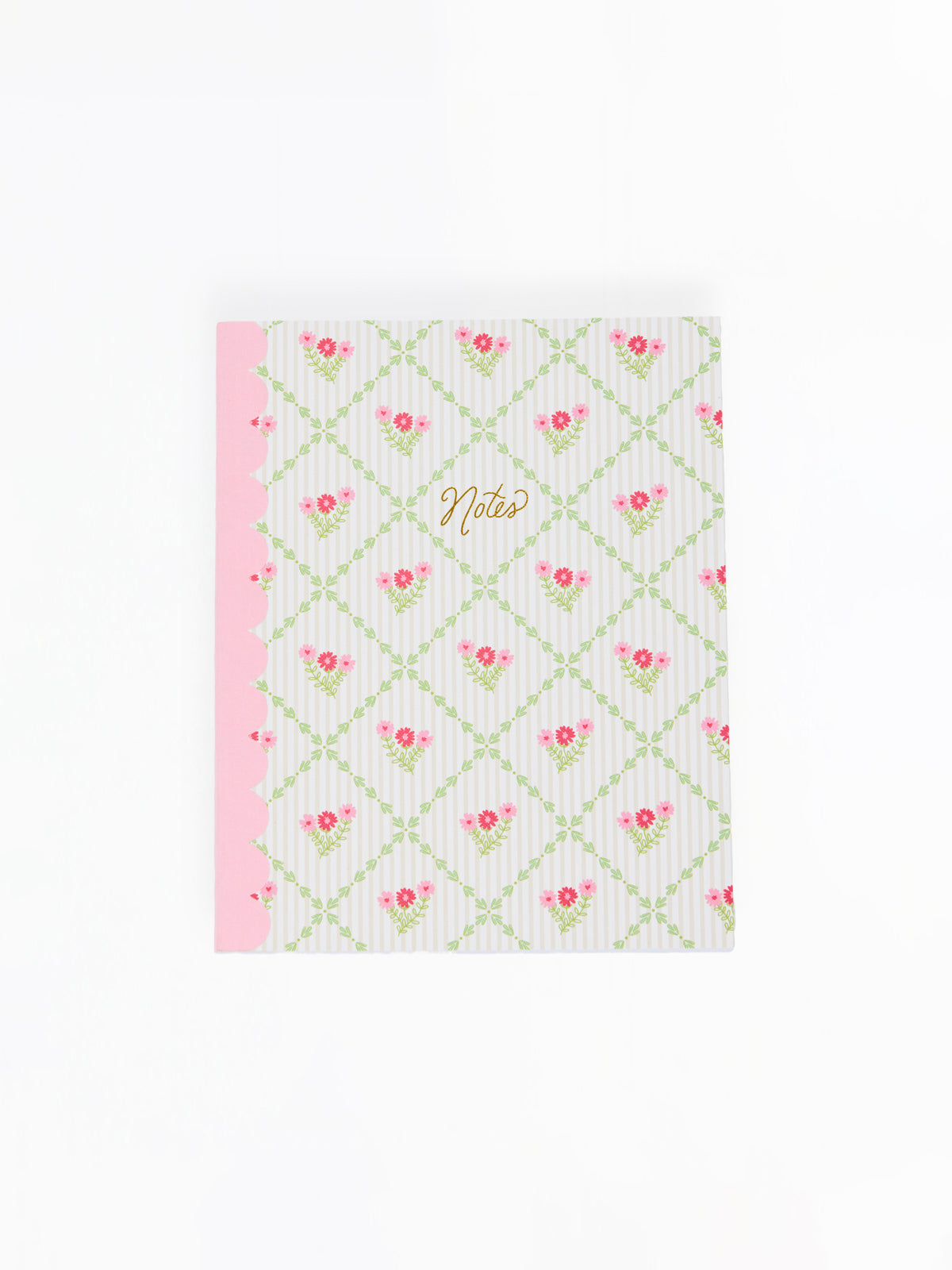 Scallop Notebook | Cottage Trellis