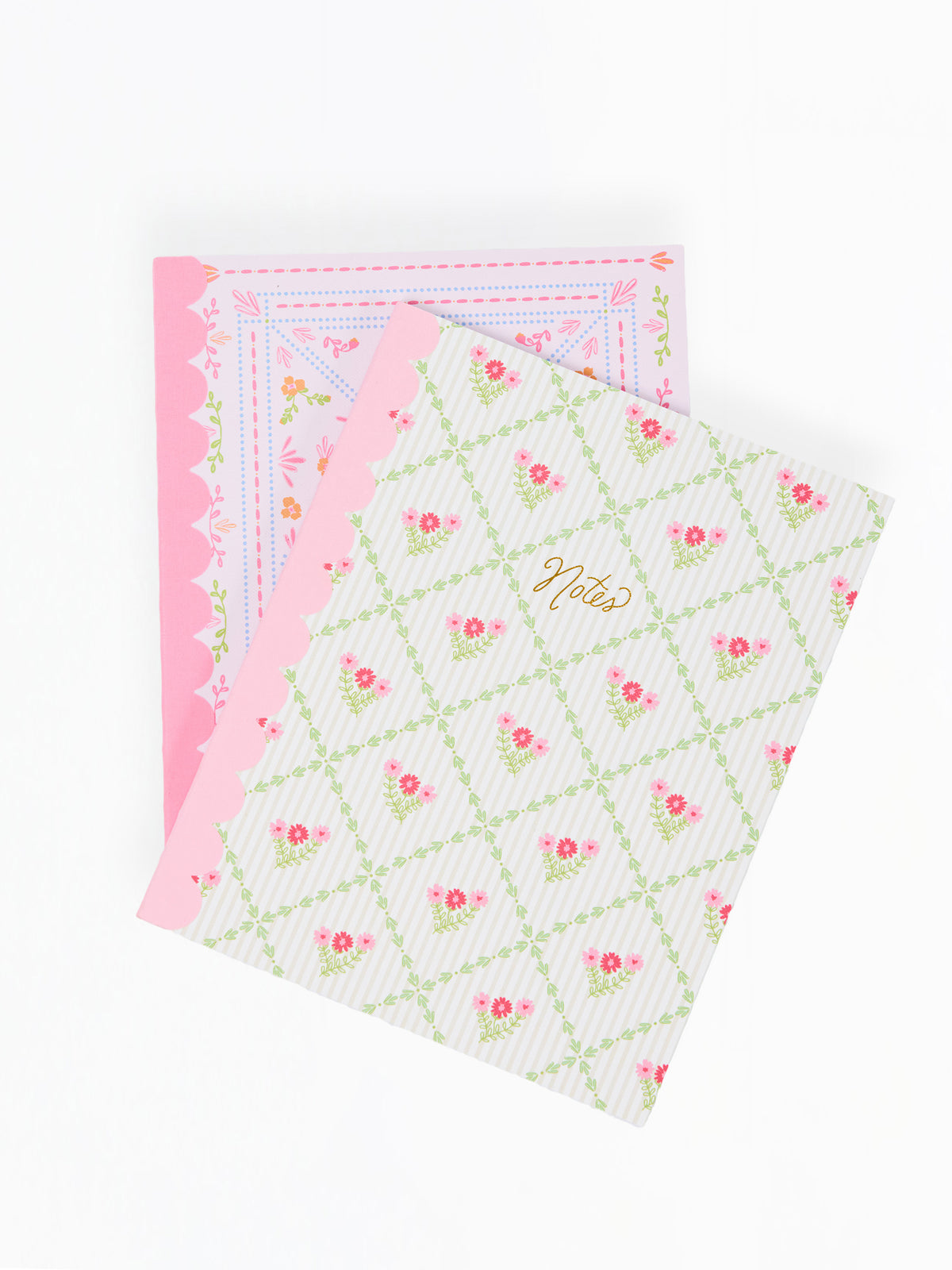 Scallop Notebook | Cottage Trellis
