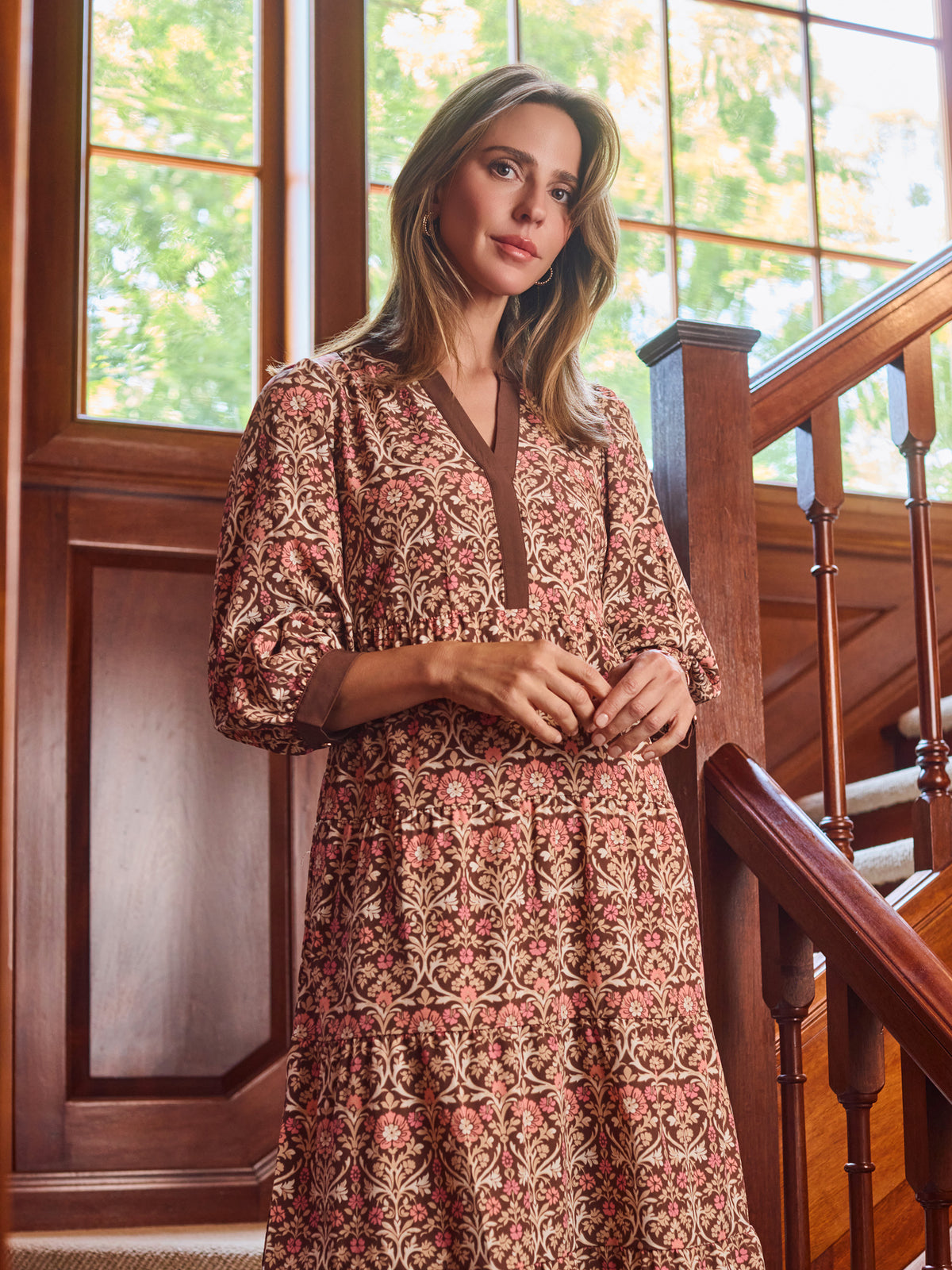 Cameron Dress | Ashdown Abbey Cocoa