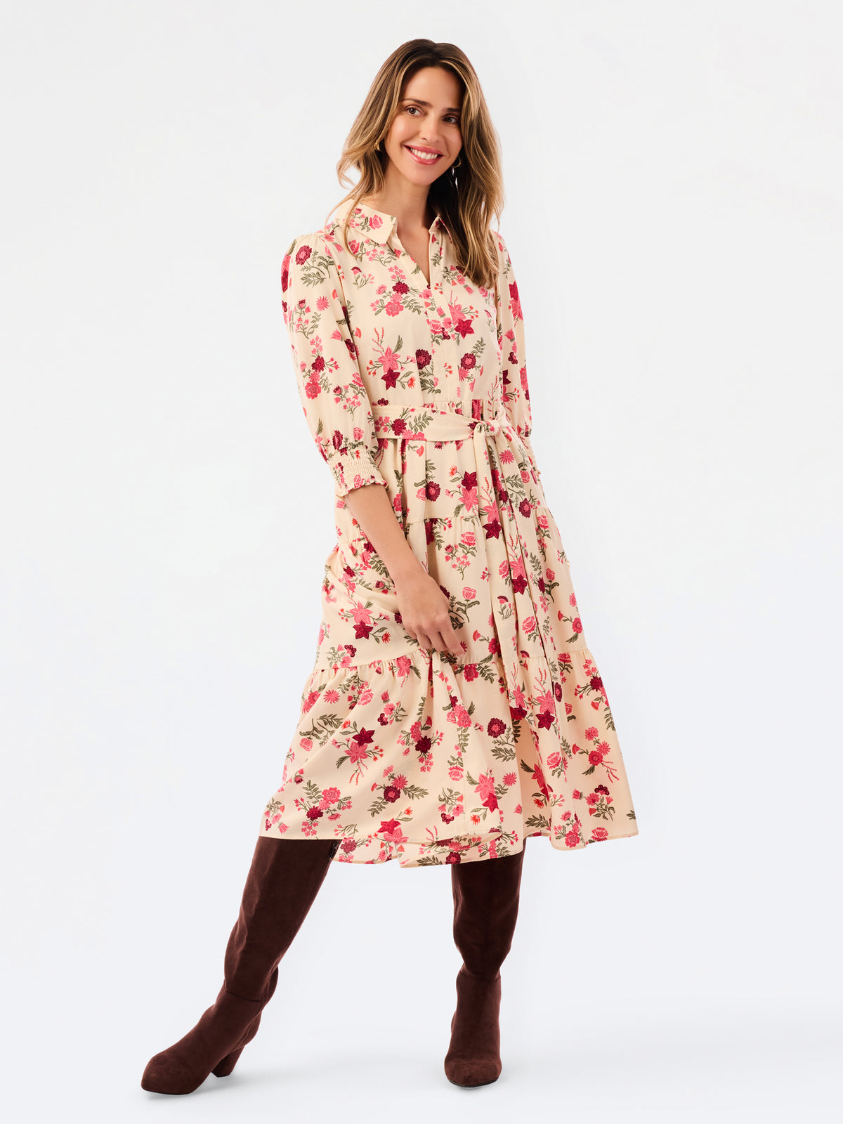 Eleanor Dress | Mistflower Pink
