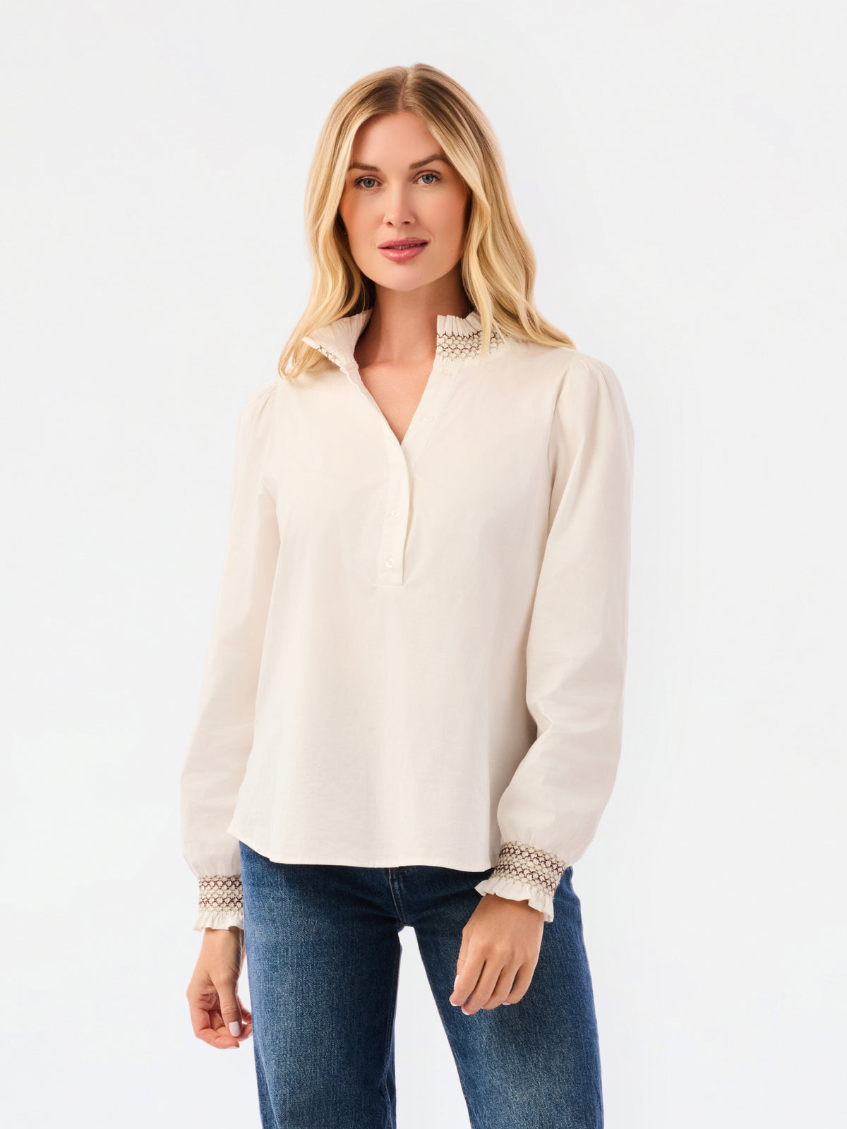 Kimberly Top | Ivory