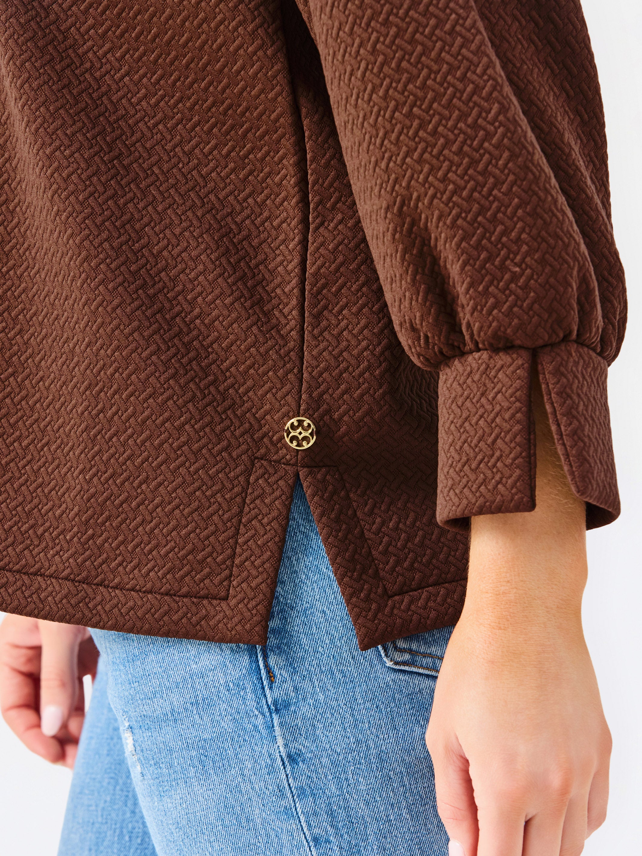 Jocelyn Top | Espresso – Mary Square