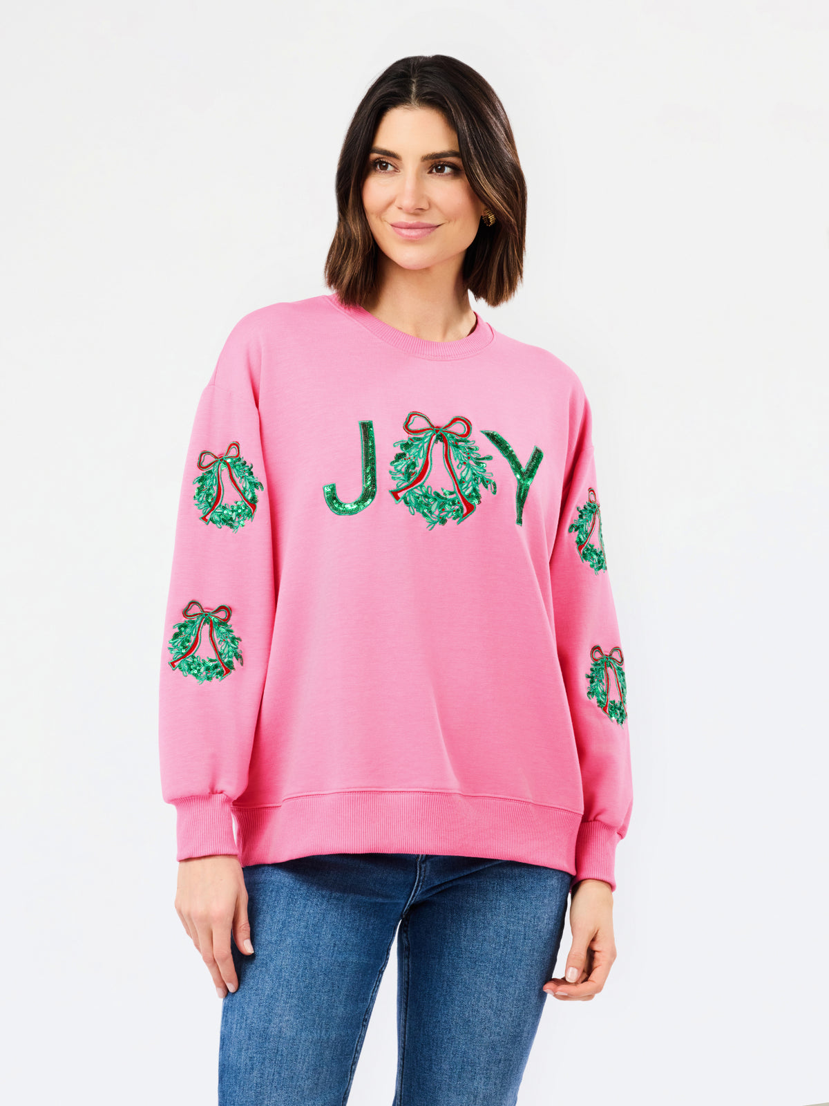 Sarah Sweatshirt | Joy Wreath