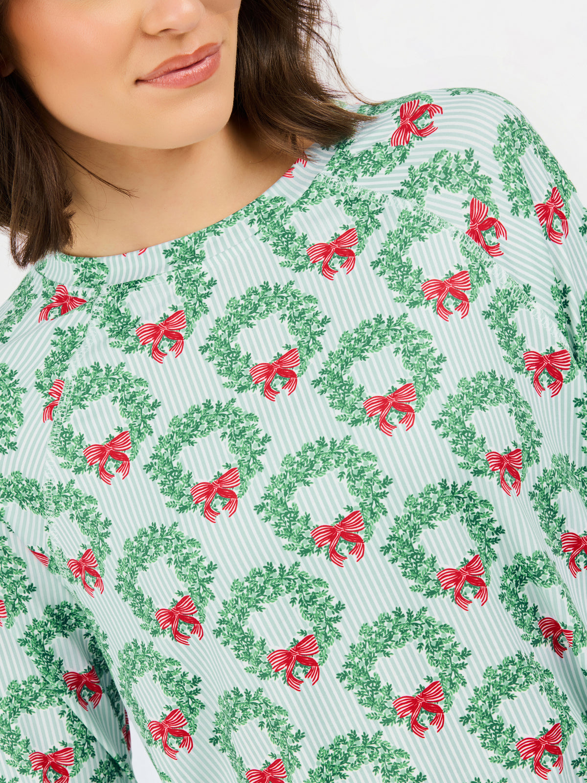 Women's Annie Shorts Set | Wreath & Ribbon