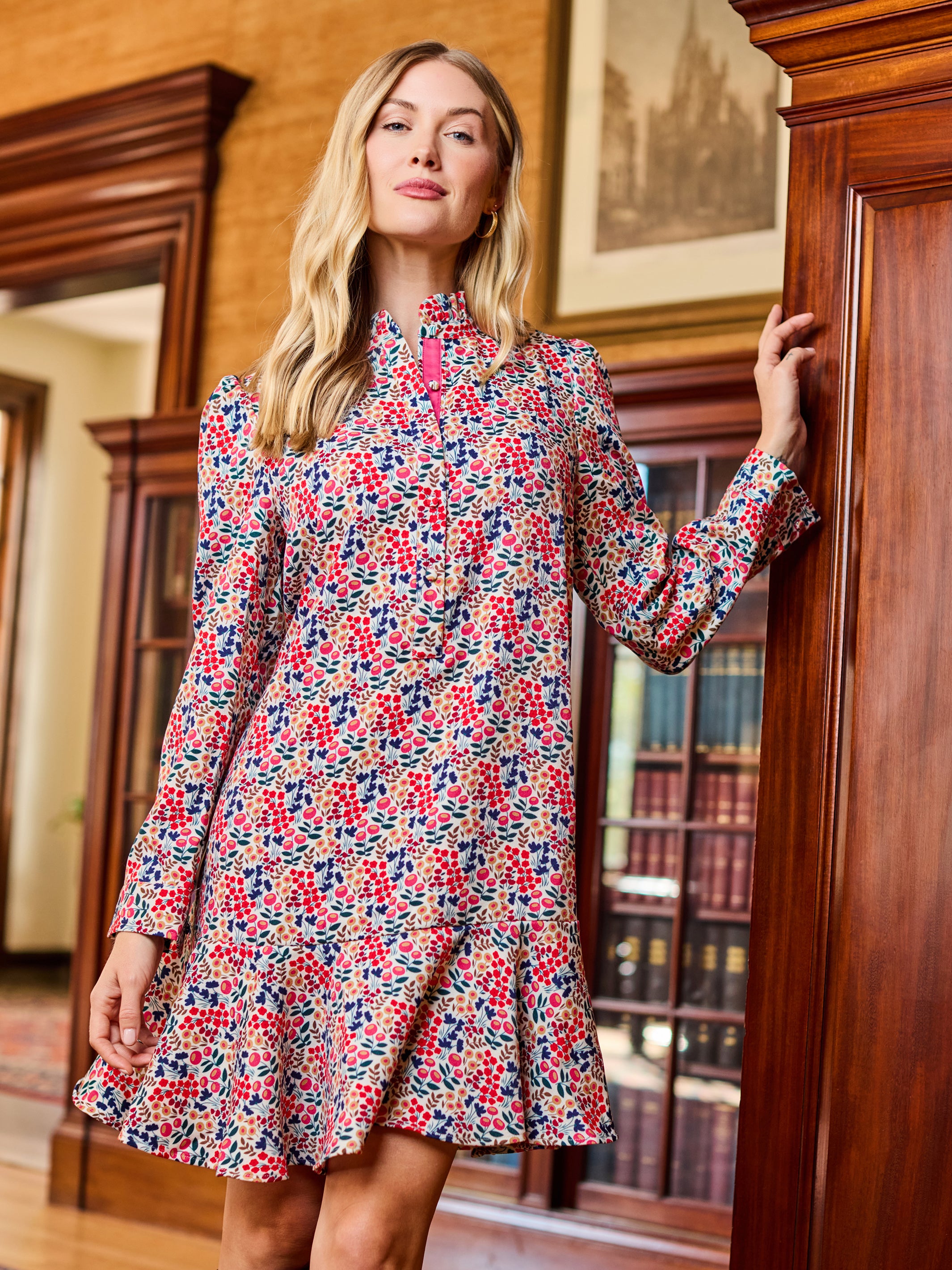 Margot Dress | Orchard Path Sand