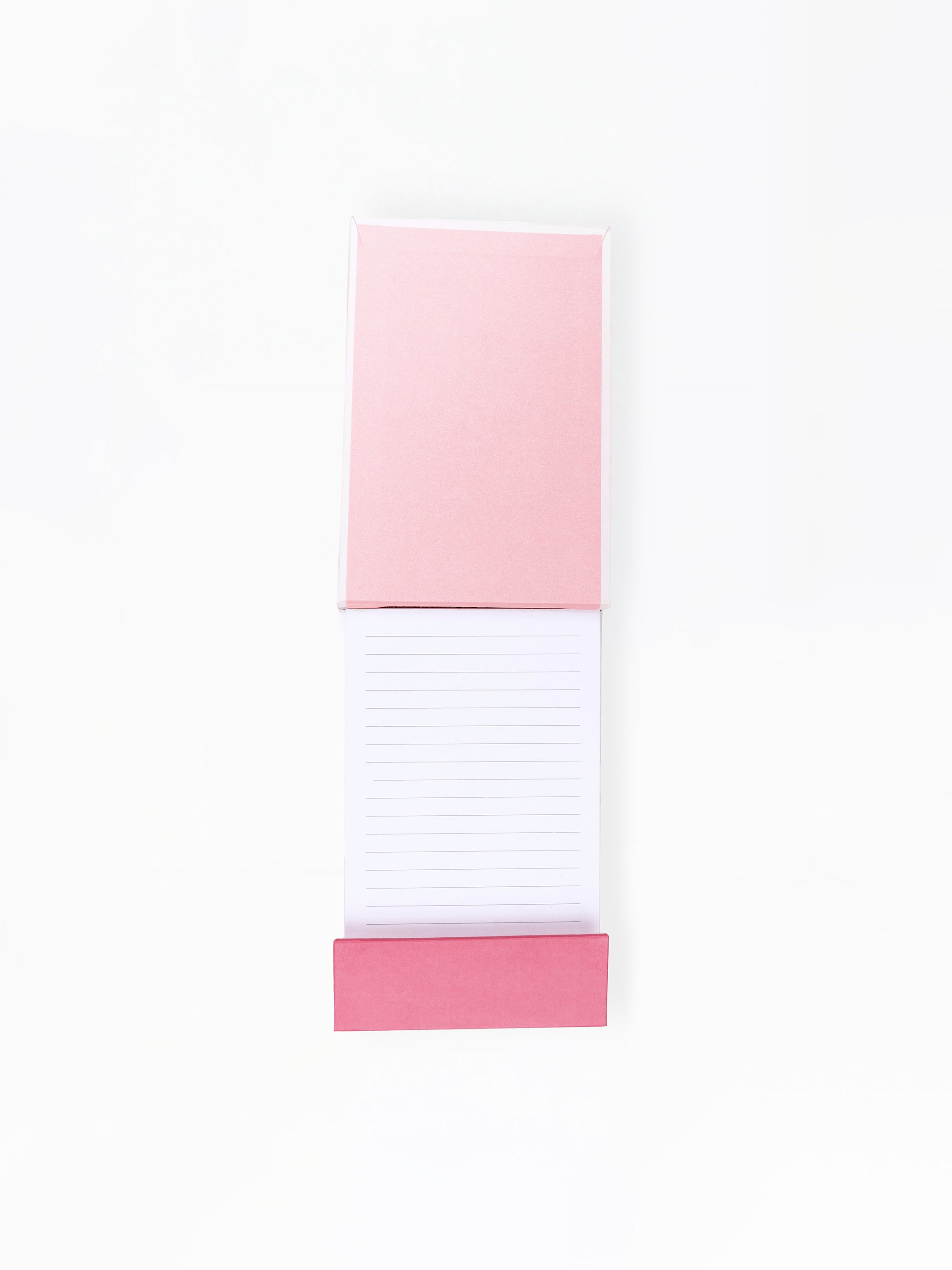Notepad opened with lines