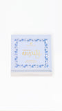A square light blue product box with a blue floral border and gold foil text reading 'Anxiety' and 'Venus for Anxiety' on a white background.