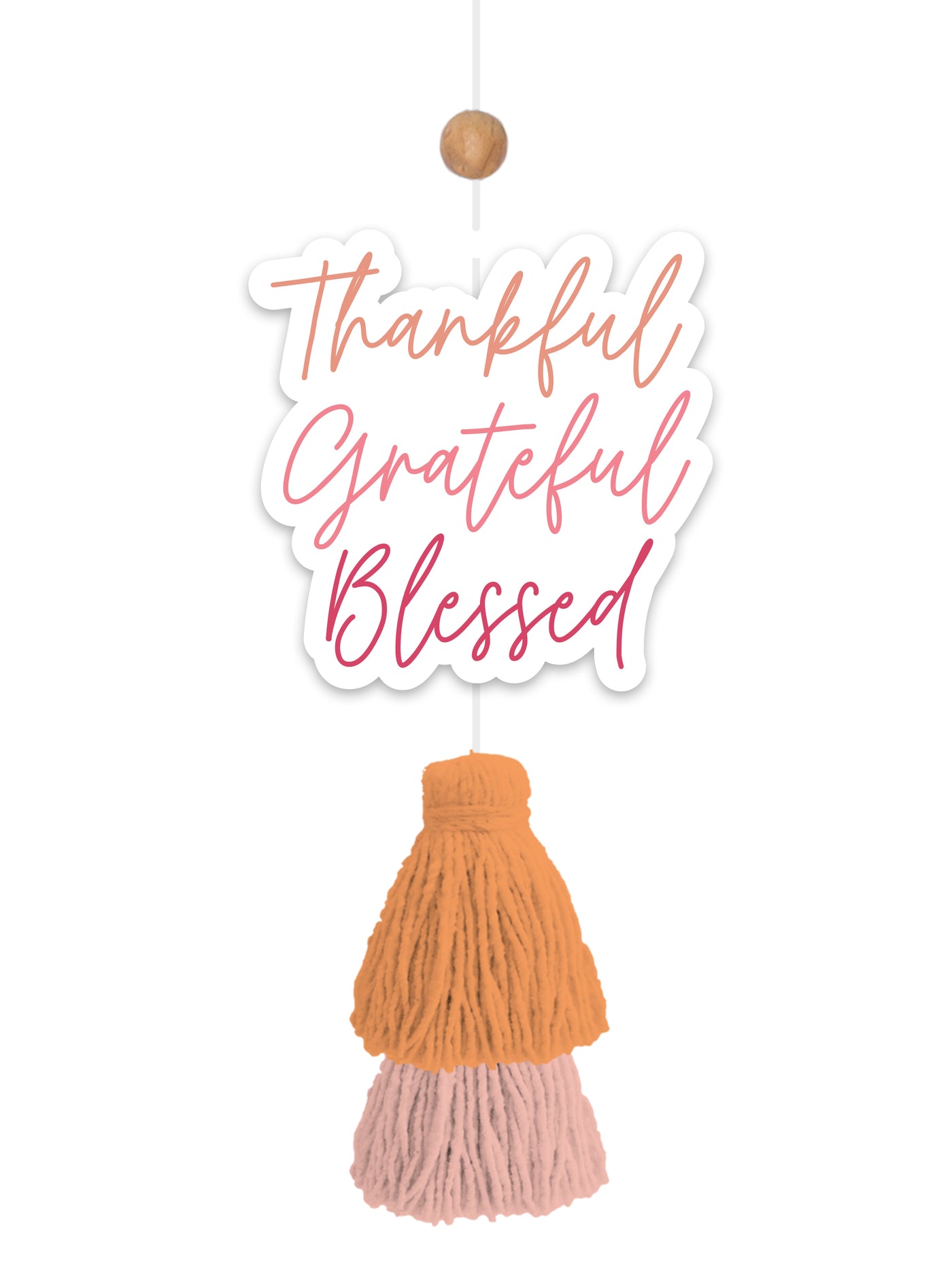 Thankful Grateful Blessed | Air Freshener - Set of 2 - Mary Square, LLC