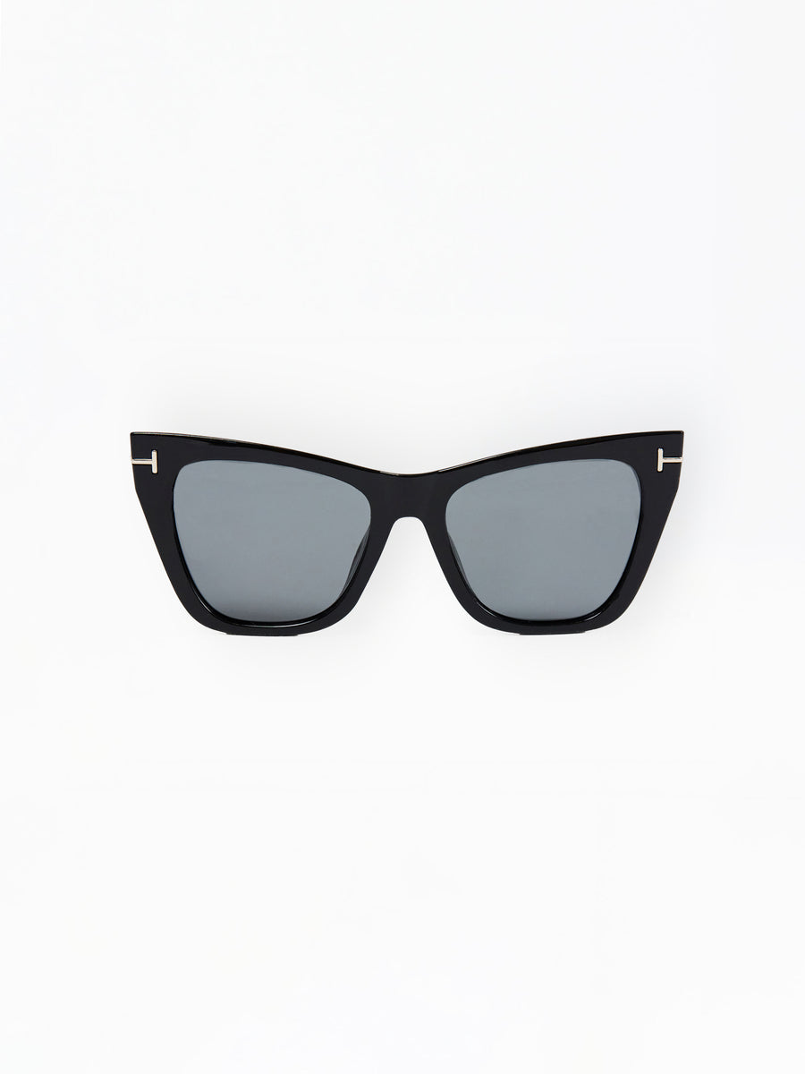 Hannah Polarized Sunglasses | Black – Mary Square display picture 3