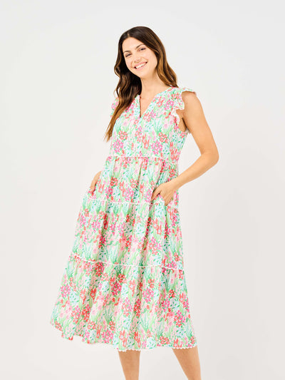 Kari Dress | Spring Floral Multi