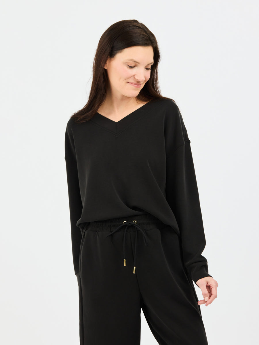 Hazel Top | Black – Mary Square