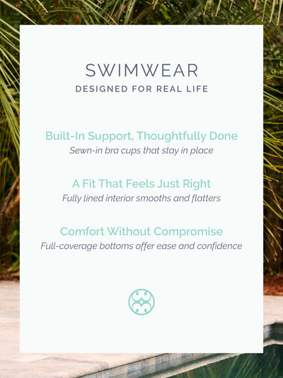 Poppy Swimsuit | Coral Cove Royal