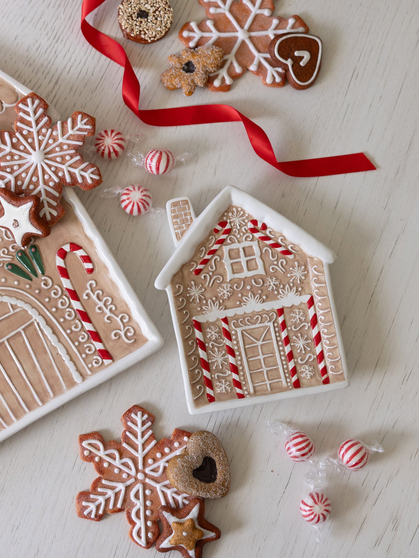 Appetizer Plate | Gingerbread House