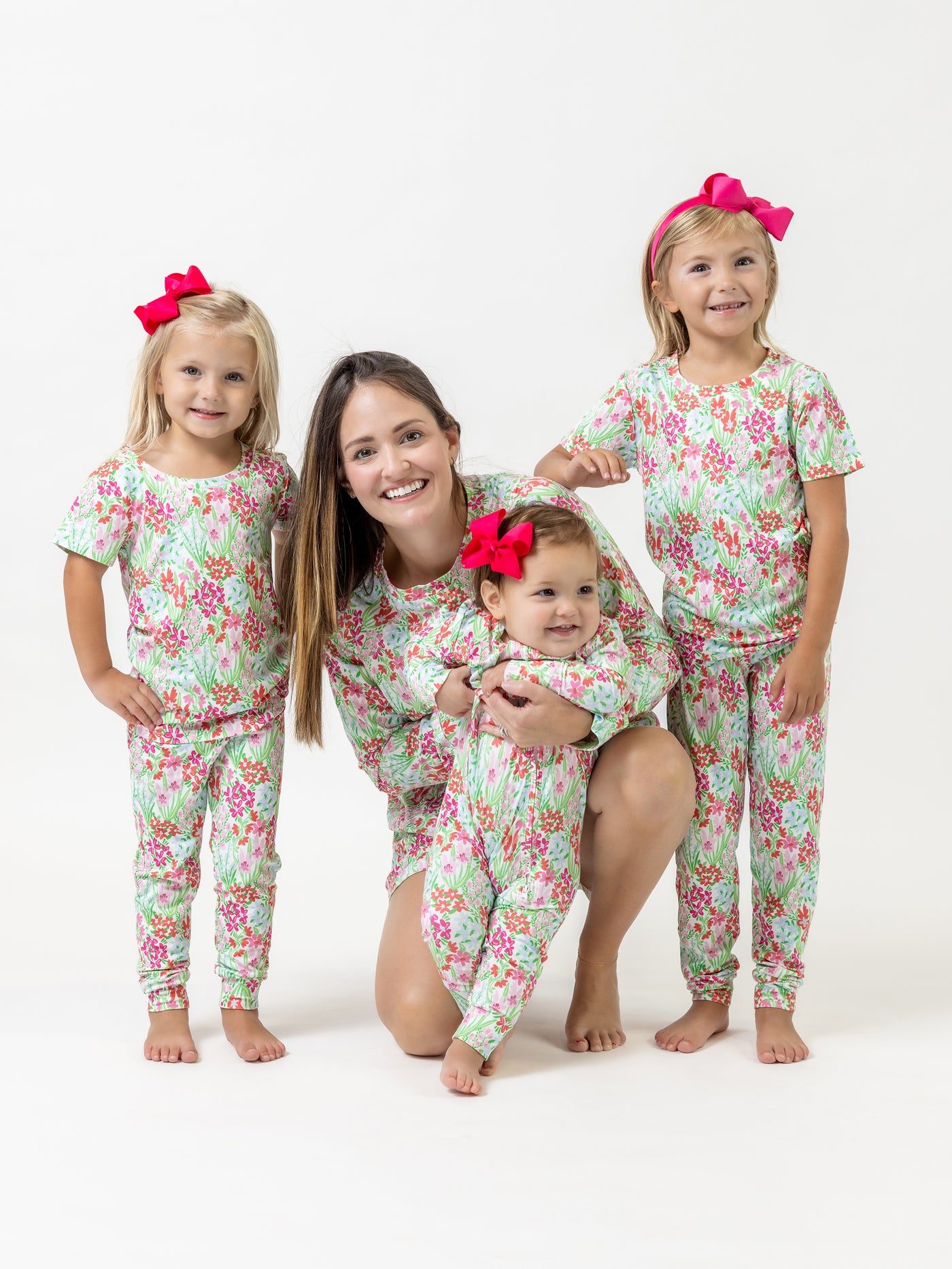 Toddler PJ Set | Happy Blooms Pink