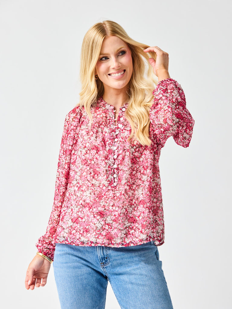 Brianna Top | Daydreaming Pink – Mary Square