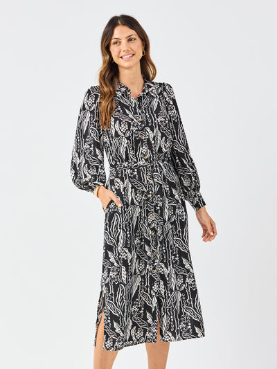 Ava Dress | After Midnight Black