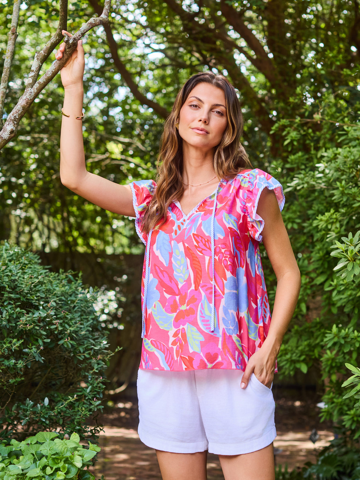 Lydia Top | Fuji Breeze Pink