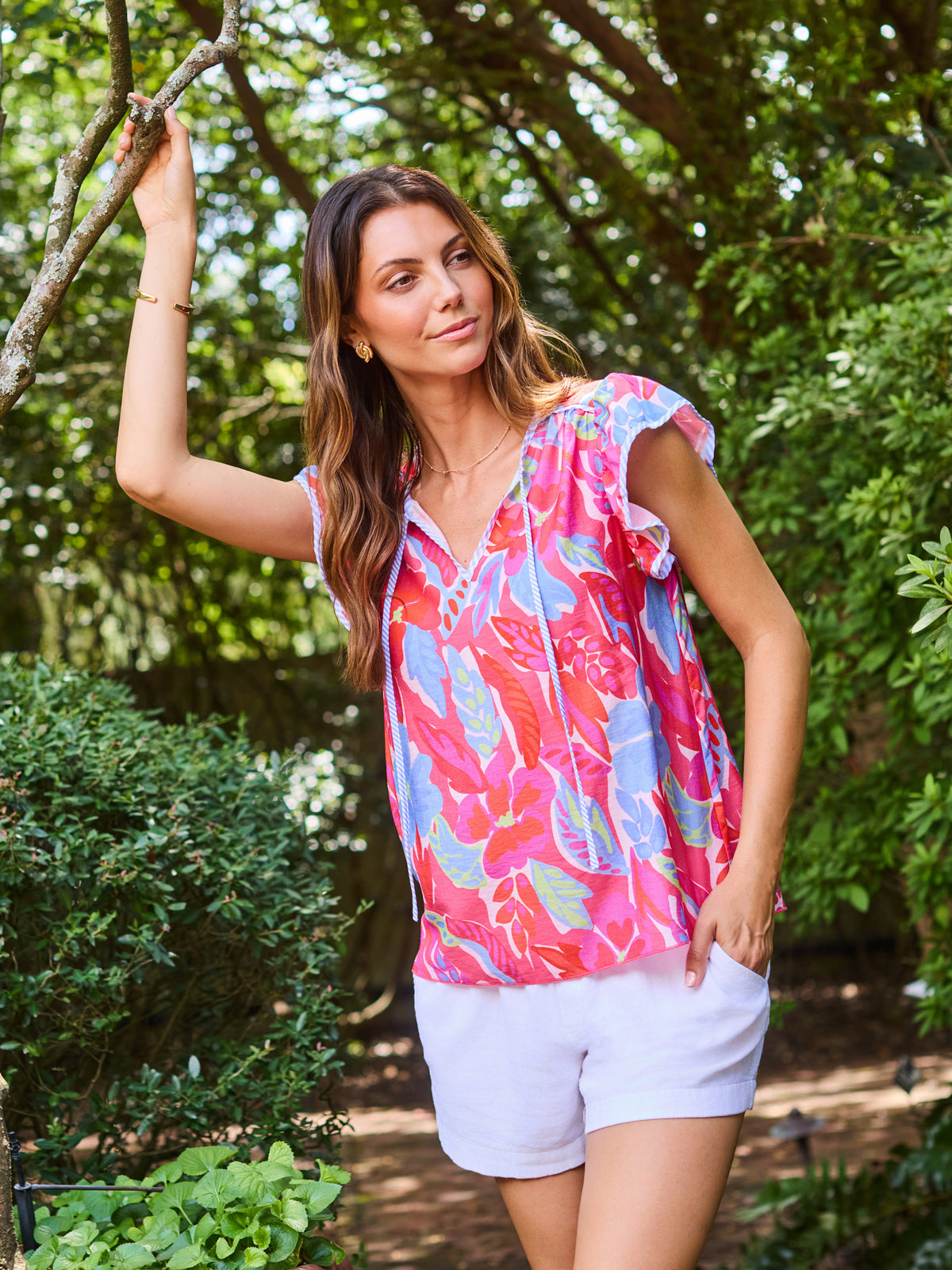 Lydia Top | Fuji Breeze Pink
