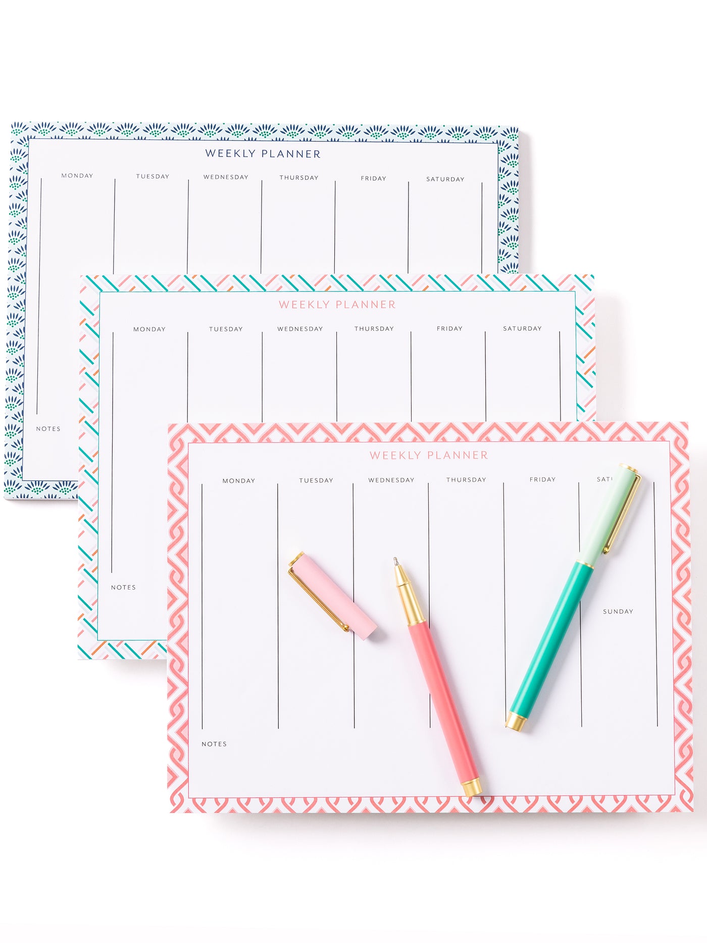 FINAL SALE - Weekly Desk Pad | Hold My Hand