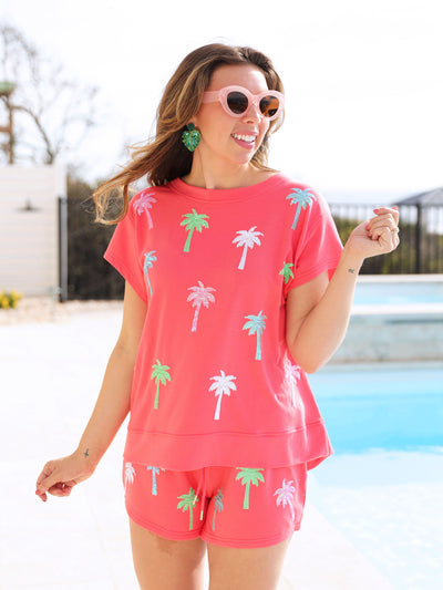 Emily Top | Palm Trees