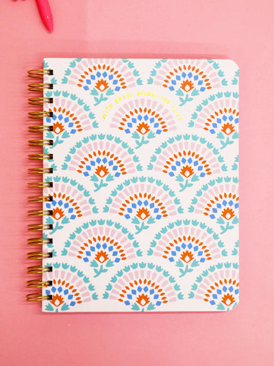 Spiral Notebook | With Brave Wings