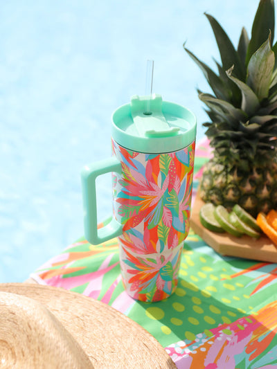 Stainless To-Go Tumbler | Get Tropical