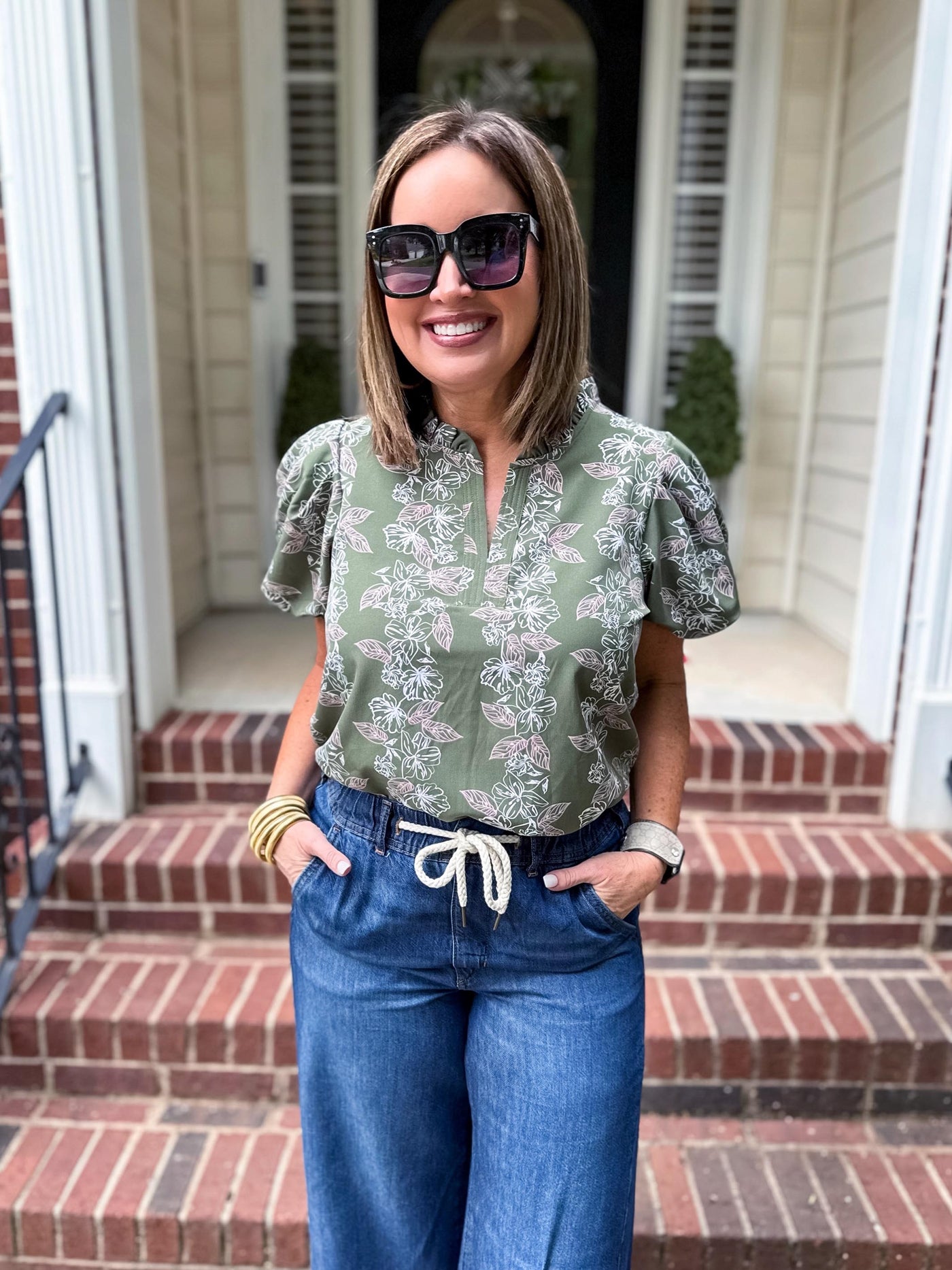 FINAL SALE - Lainey Top | Secret Garden