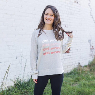 FINAL SALE - Girl Power | Britt Sweatshirt - Mary Square, LLC