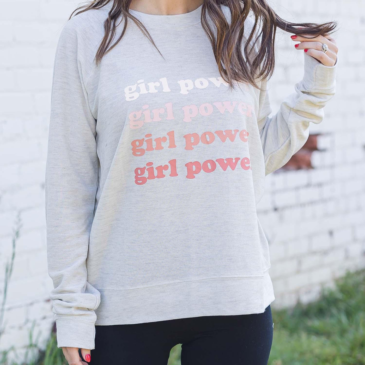 FINAL SALE - Girl Power | Britt Sweatshirt - Mary Square, LLC