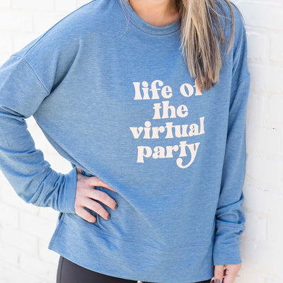 FINAL SALE - Virtual Party | Hannah Sweatshirt - Mary Square, LLC