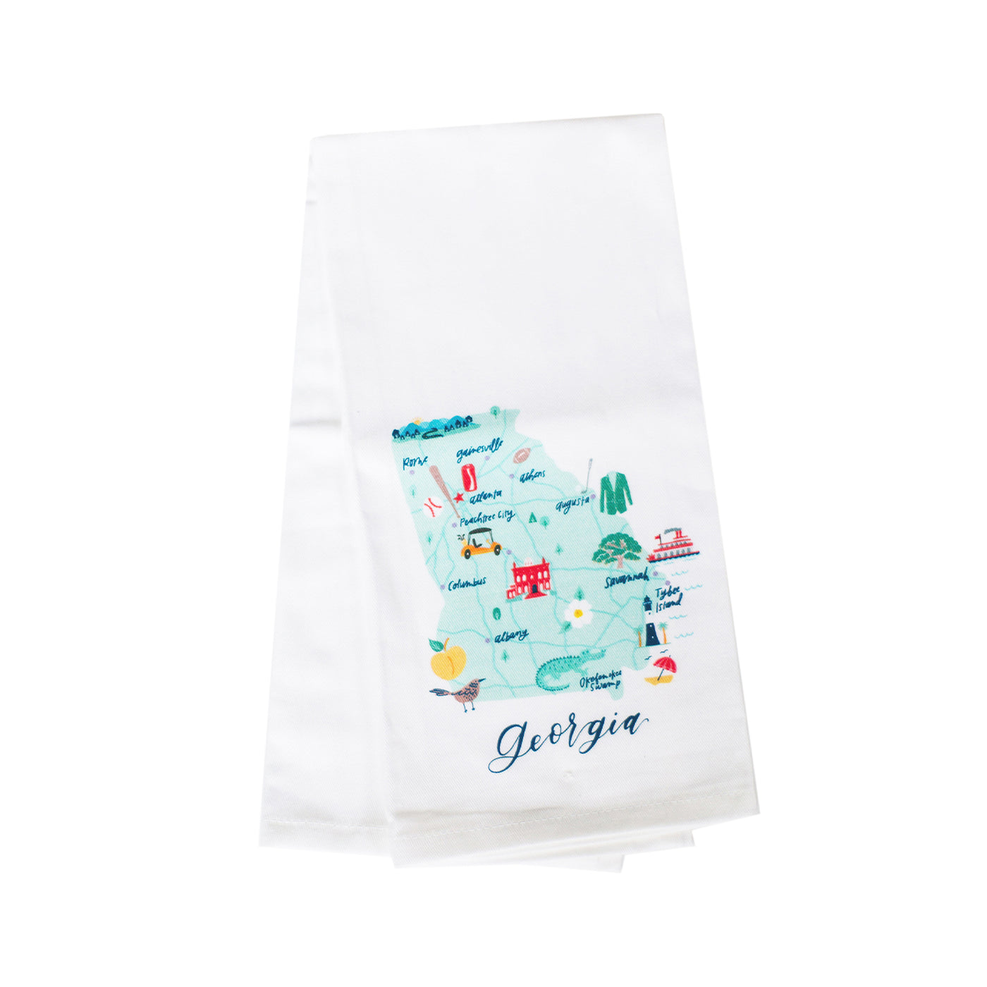 Georgia | Tea Towel - Mary Square, LLC