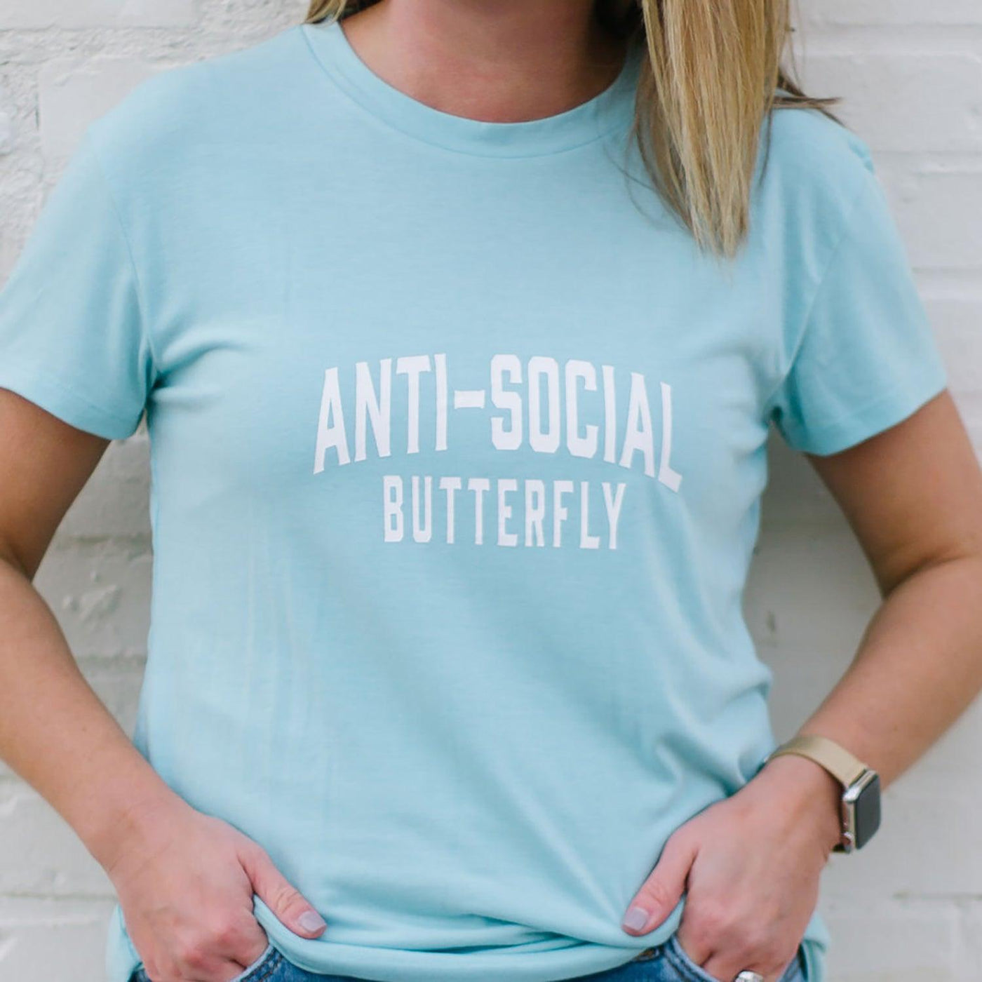 Anti-Social Butterfly | Tee - Mary Square, LLC