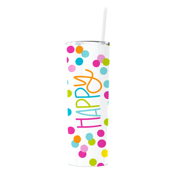 Straw Tumbler - Joyful