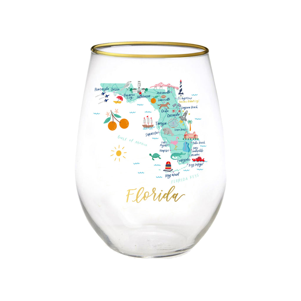 Mary Square Stemless Wine Glass - Pants Store