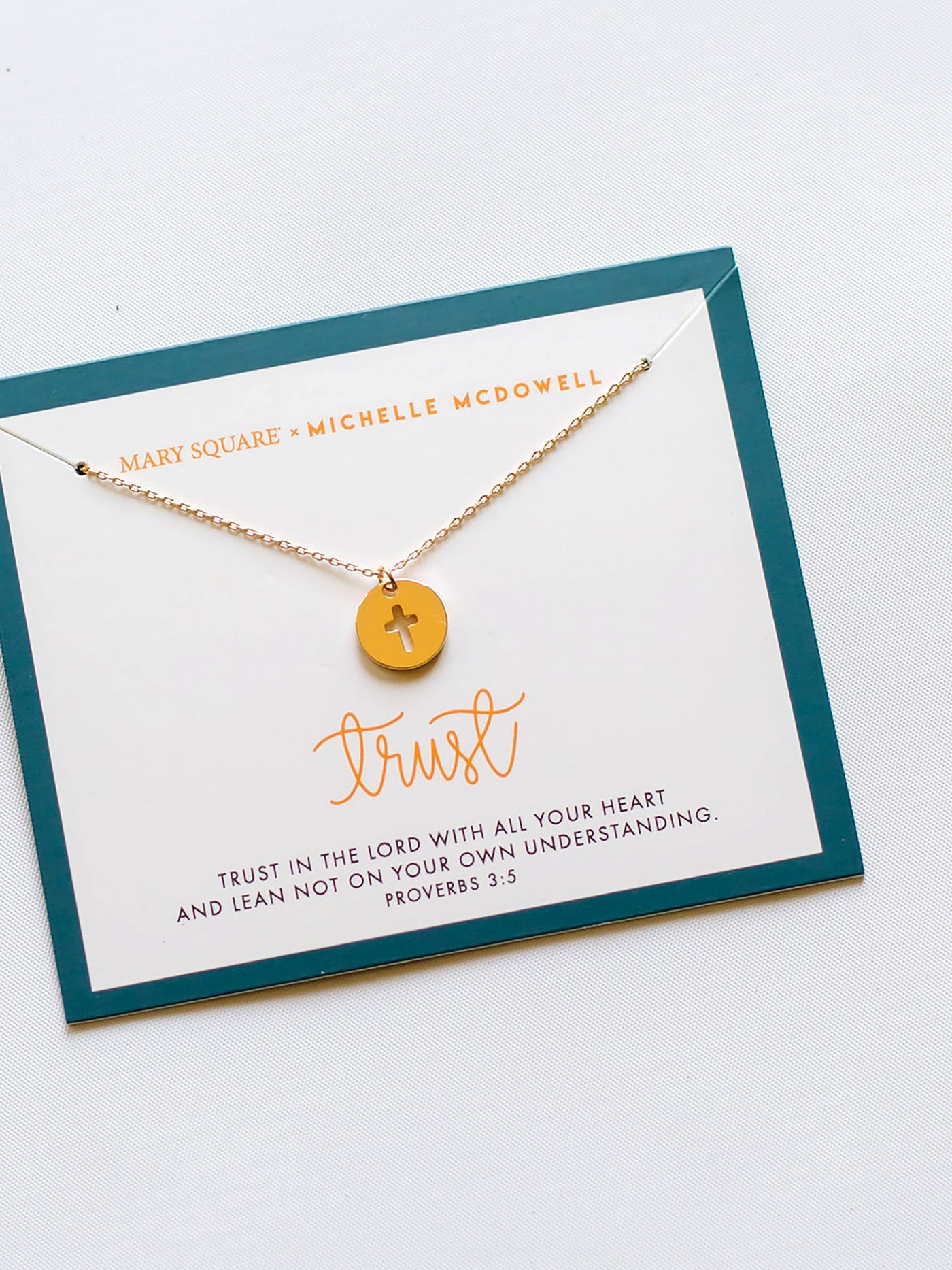 Trust Inspirational Necklace - Mary Square, LLC