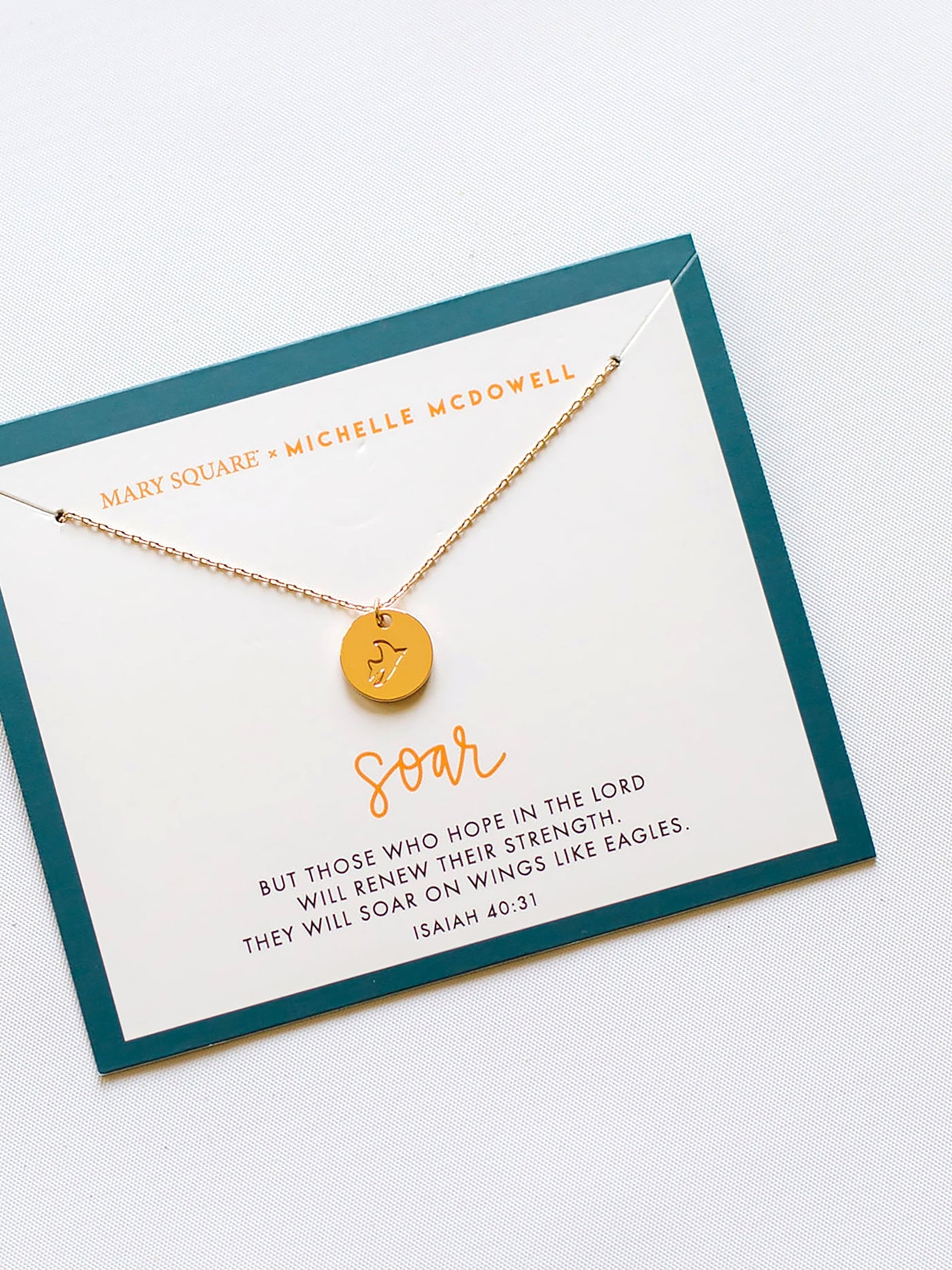 Soar Inspirational Necklace - Mary Square, LLC