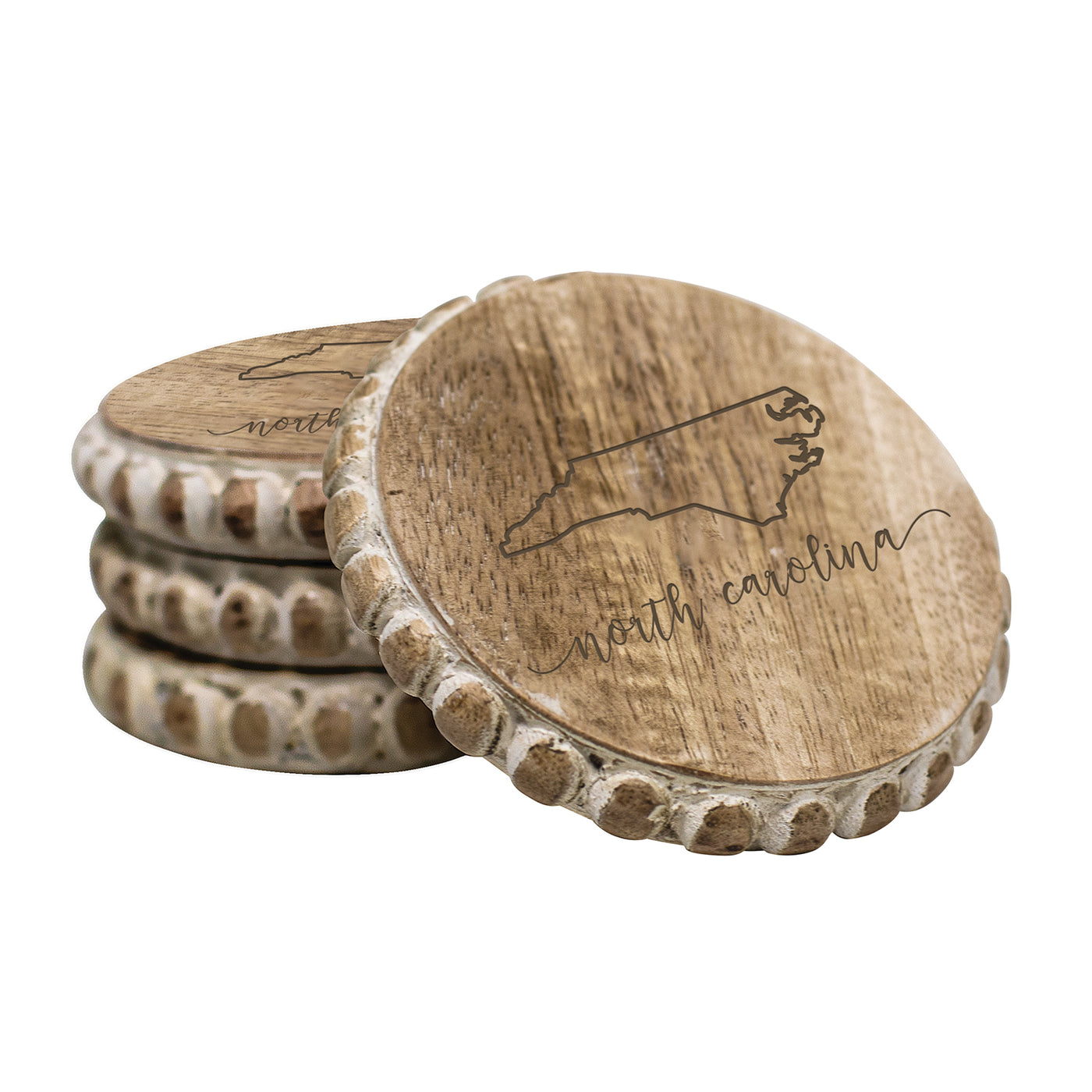 State | Beaded Edge Coasters - Mary Square, LLC