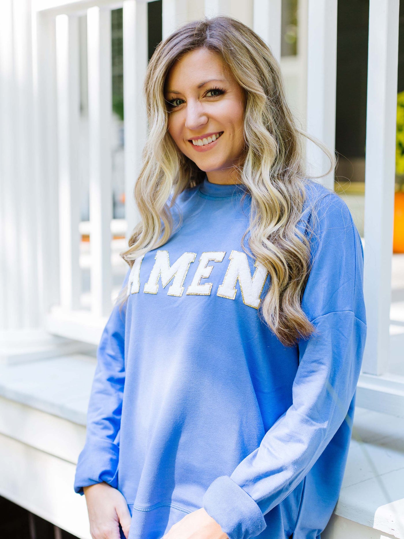 FINAL SALE - Amen | Hannah Sweatshirt - Mary Square, LLC