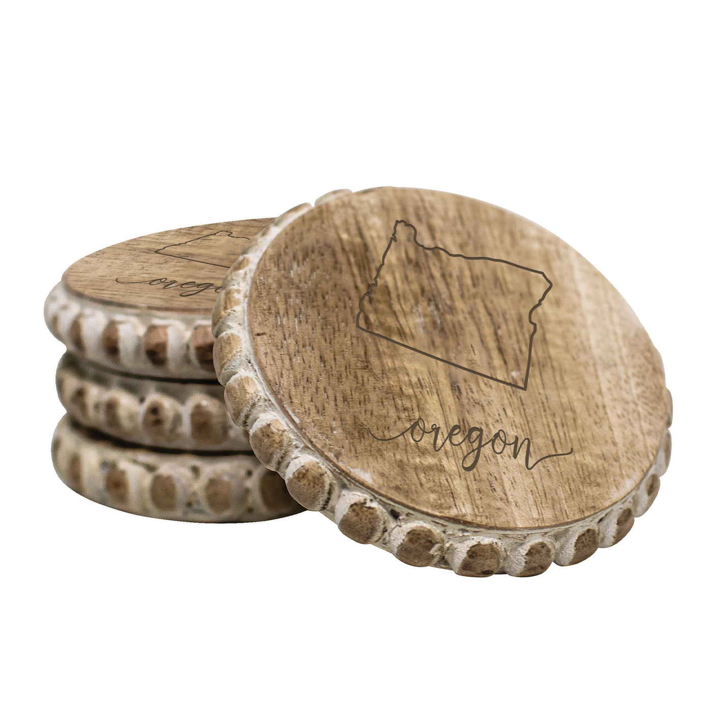 State | Beaded Edge Coasters - Mary Square, LLC