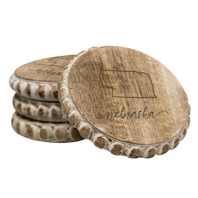 State | Beaded Edge Coasters - Mary Square, LLC