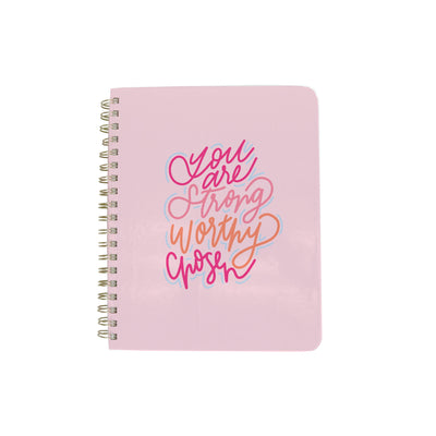 Strong Worthy Chosen | Spiral Notebook