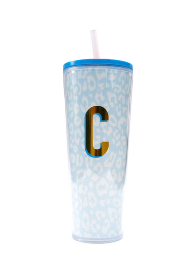 FINAL SALE - Initial | Straw Tumbler - Mary Square, LLC