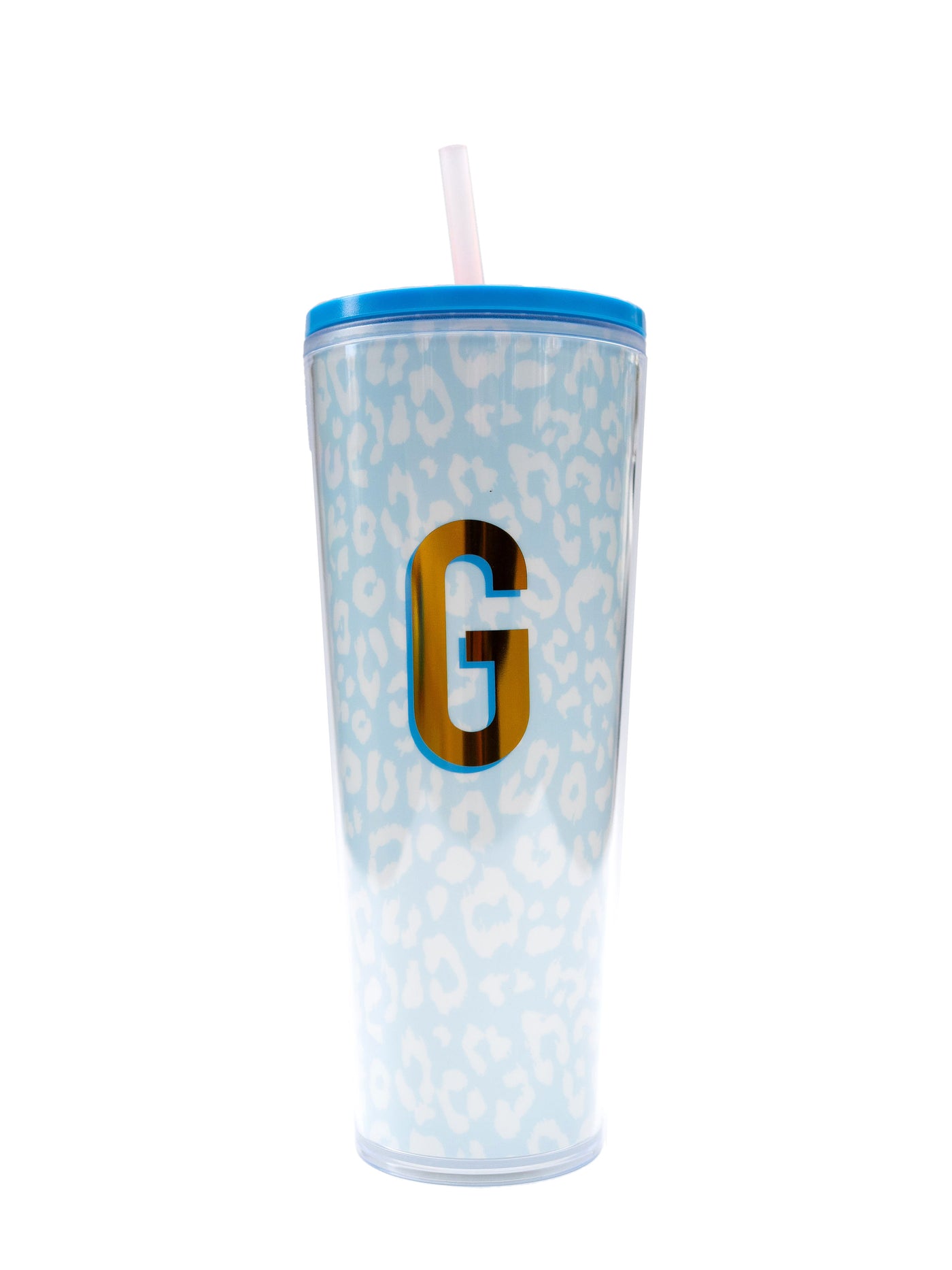 FINAL SALE - Initial | Straw Tumbler - Mary Square, LLC