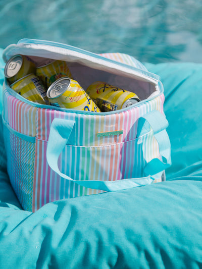 Sunset Stripe | Cooler Tote
