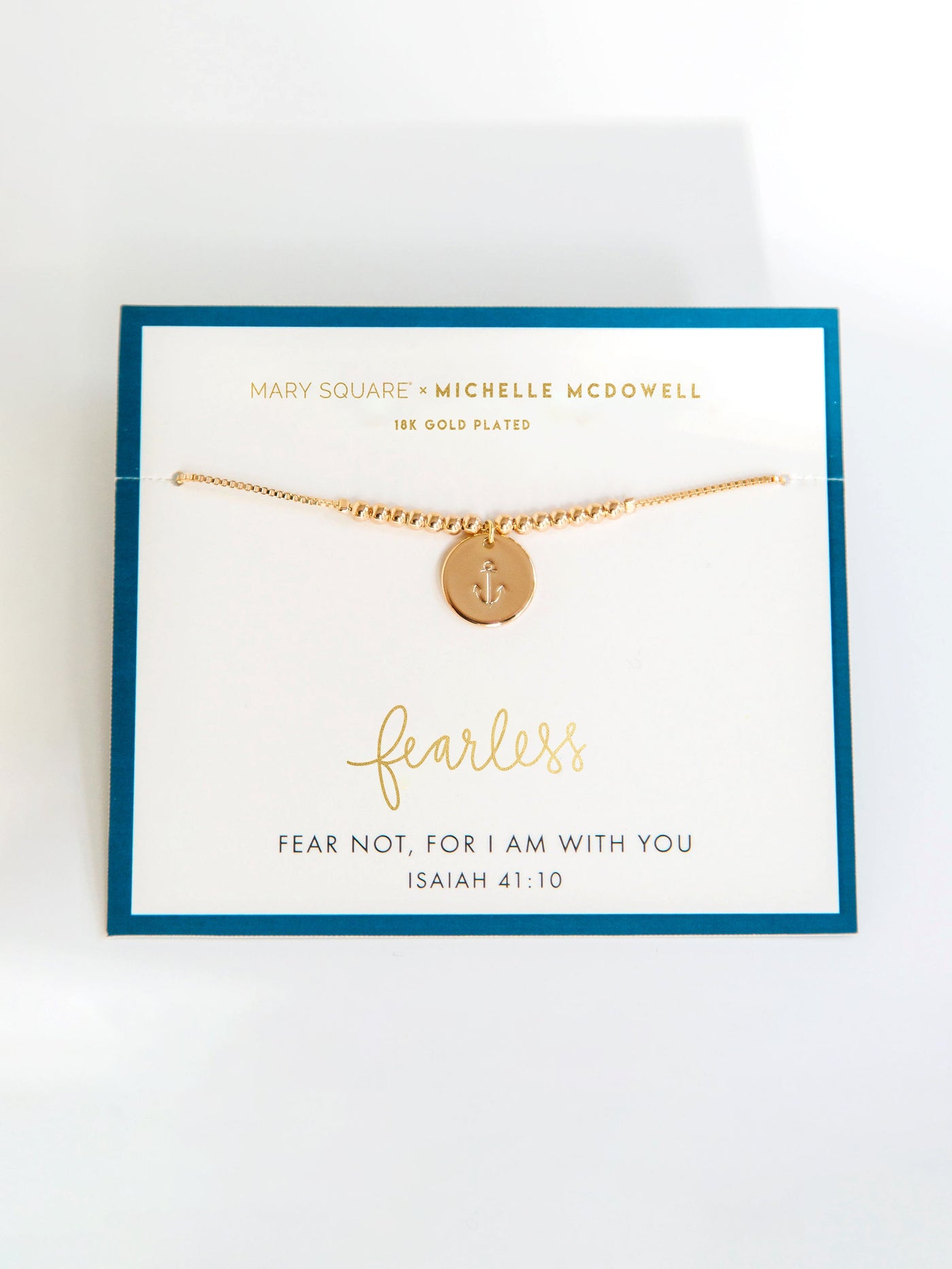 Fearless Inspirational Bracelet - Mary Square, LLC