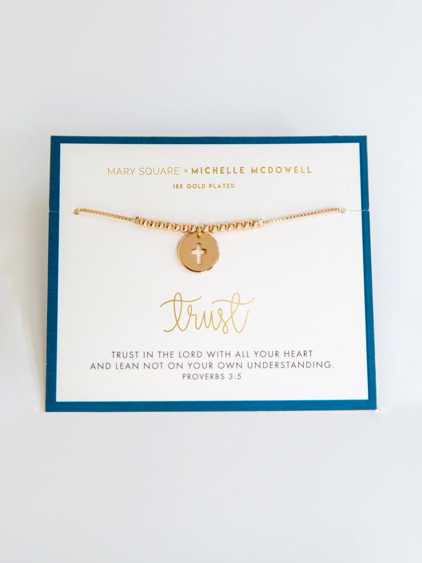 Trust Inspirational Bracelet - Mary Square, LLC
