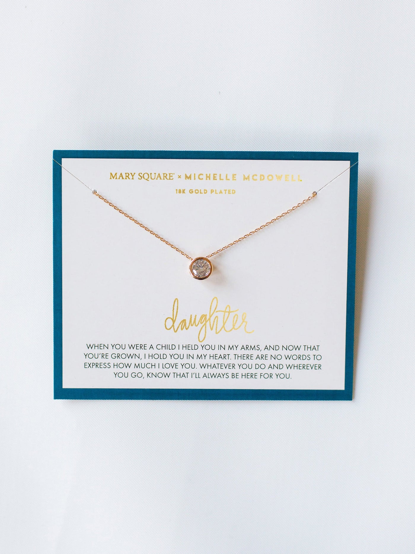 Daughter Necklace - Mary Square, LLC