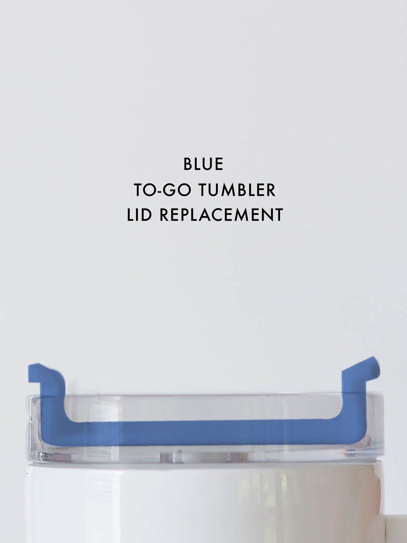Blue To-Go Tumbler Replacement Lid - Mary Square, LLC