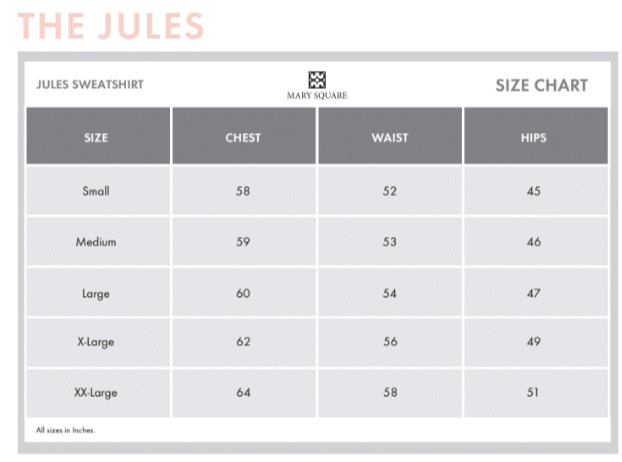 FINAL SALE - Jules Sweatshirt - Mary Square, LLC